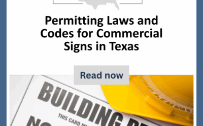 Permitting Laws and Codes for Commercial Signs in Texas
